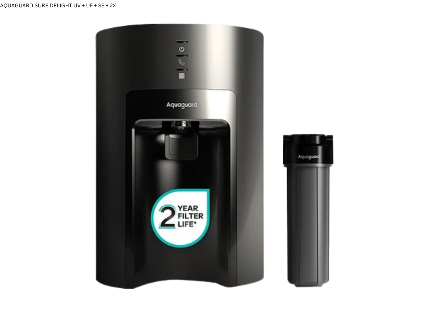 AQUAGUARD SURE DELIGHT UV + UF + SS + 2X